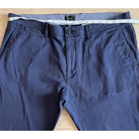 Men’s J.Crew 484 Slim-Fit Chinos – Blue – Size 36x32 - Picture 3 of 7
